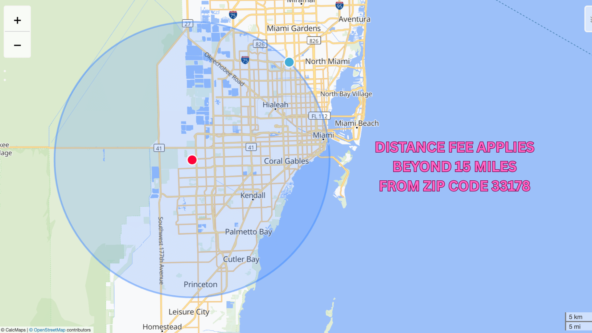 Glam N' Party Service Area — Miami-Dade and Broward