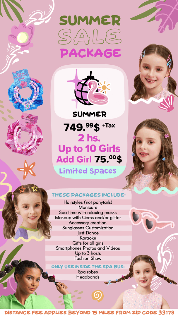 Glam Summer SALE Package — Glam N' Party Miami